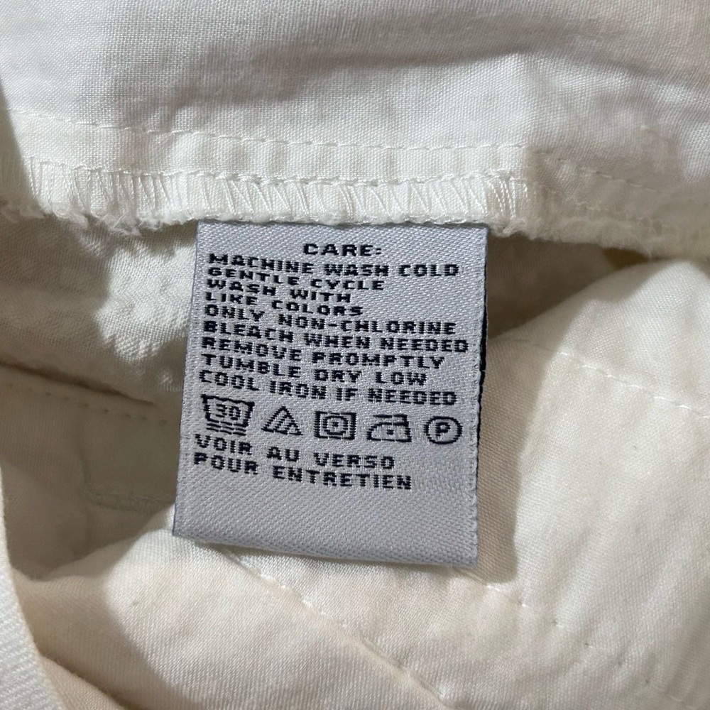 Ralph Lauren White Tailored Bermuda Shorts - Picture 10 of 11